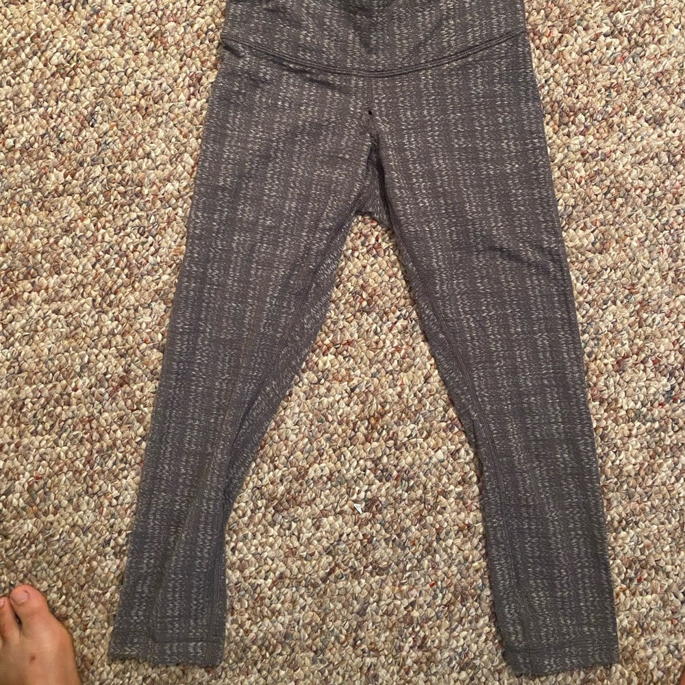 Lululemon grey full length leggings